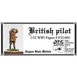 COPPER STATE MODELS 1/32 British Pilot