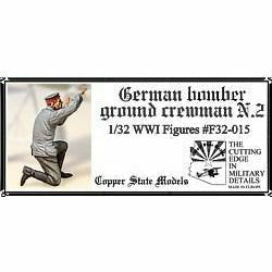 COPPER STATE MODELS 1/32 German Bomber Ground Crewman N.2