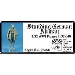 COPPER STATE MODELS 1/32 German Airman (2 Versions)