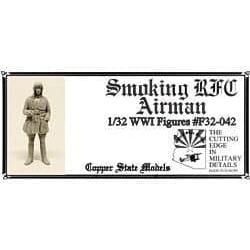 COPPER STATE MODELS 1/32 Smoking RFC Airman