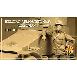 COPPER STATE MODELS 1/35 Belgian Armoured Car Crewman