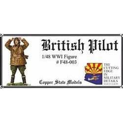 COPPER STATE MODELS 1/48 British Pilot