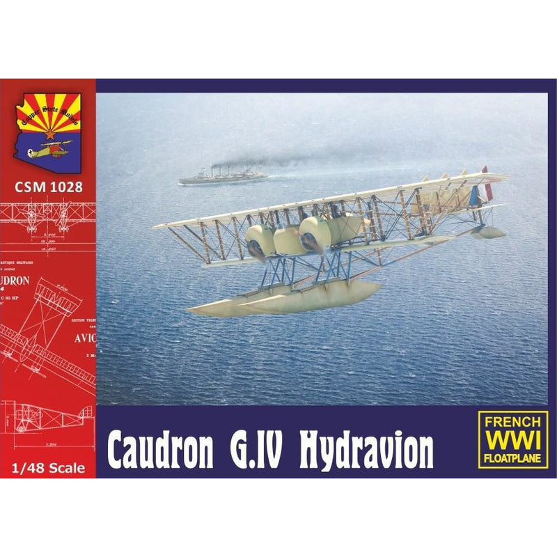 COPPER STATE MODELS 1/48 Caudron G. IV Hydravion