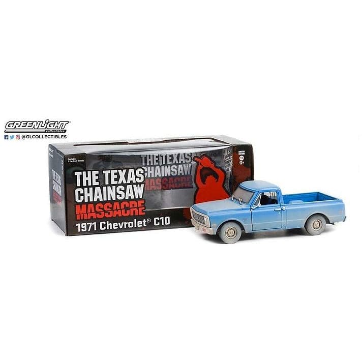 GREENLIGHT 1/24 Texas Chainsaw Massacre 1971 Chev C-10