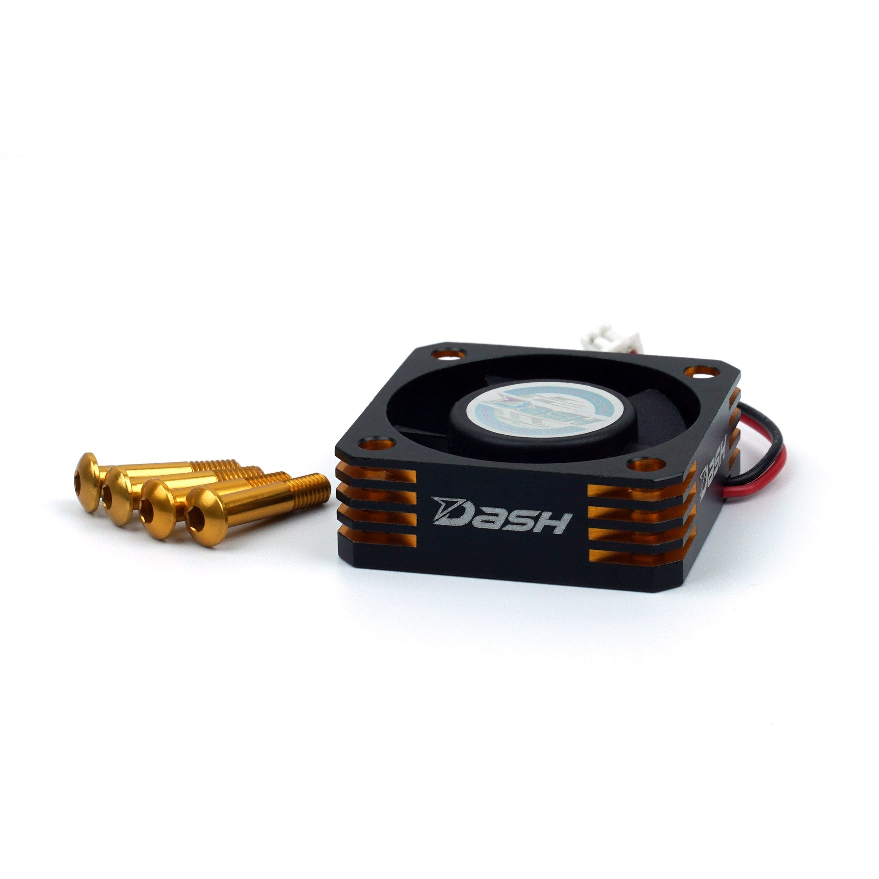 DASH Ultra High Speed ESC Cooling Fan 30x30x10mm (Alu) Black Golden