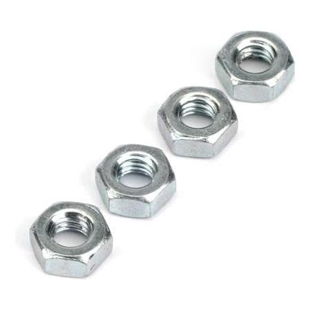 DUBRO 2106 4mm Hex Nuts (4)