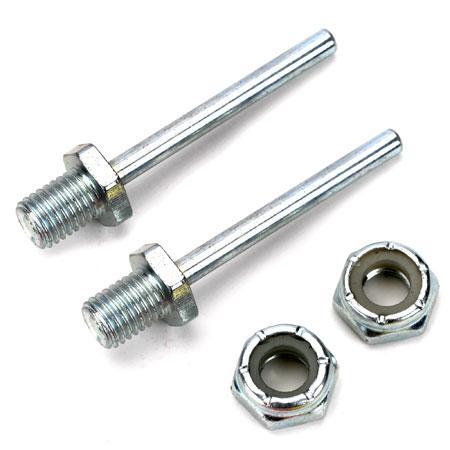 DUBRO 246 1-1/4" L X 1/8" Dia Spring Steel Axle Shafts (2 per Pack)