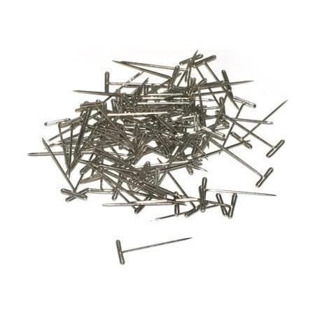 DUBRO 252 Nickel Plated T-Pins 1" (100 Pcs per Pack)