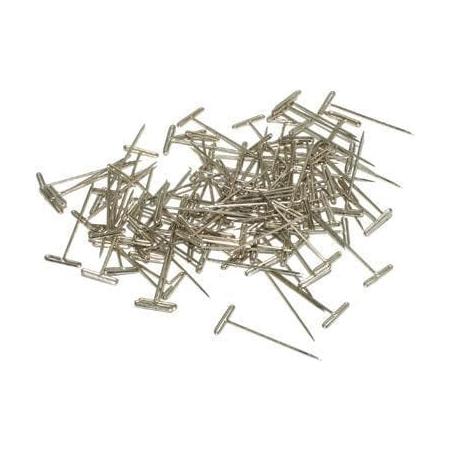 DUBRO 254 Nickel Plated T-Pins 1.5" (100 per Pack)