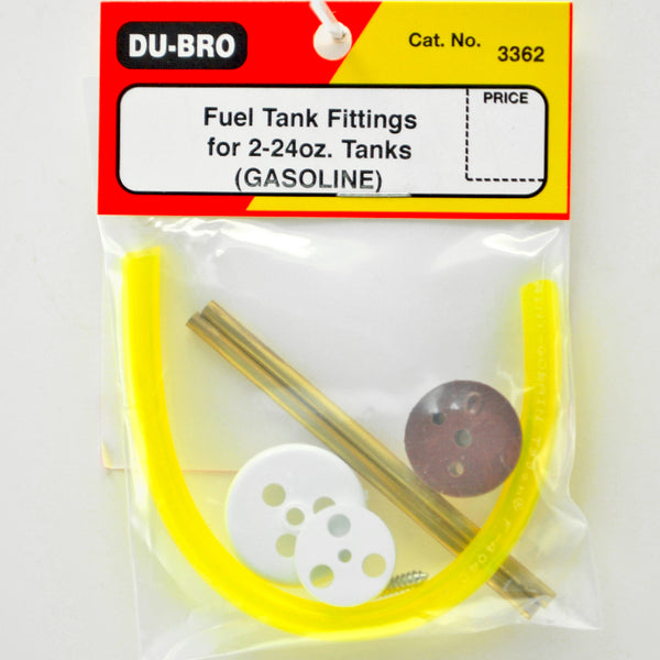 DUBRO 3362 Replacement Fuel Tank Cap & Fittings Gasoline