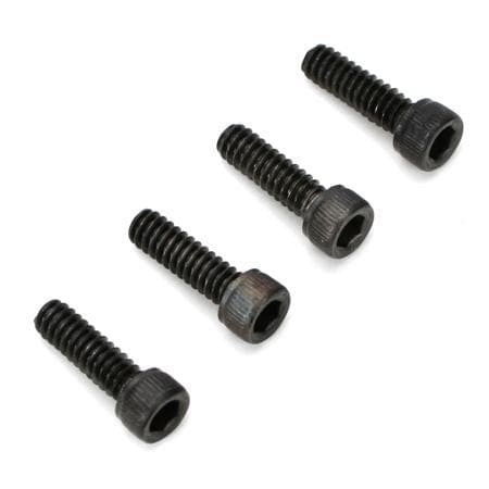 DUBRO 4-40 x 3/8 Inch Heavy Duty Cap Screws (4)