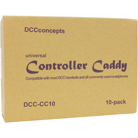 DCC CONCEPTS Controller Caddy Universal Handset Holder (10 Pack)