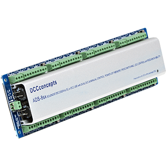 DCC CONCEPTS Accessory Decoder CDU Solanoid Drive SX 8-Way