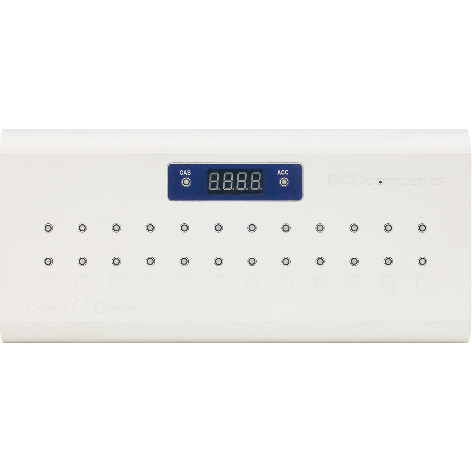 DCC CONCEPTS Cobalt Alpha Central Integrated 12-way Digital Switch