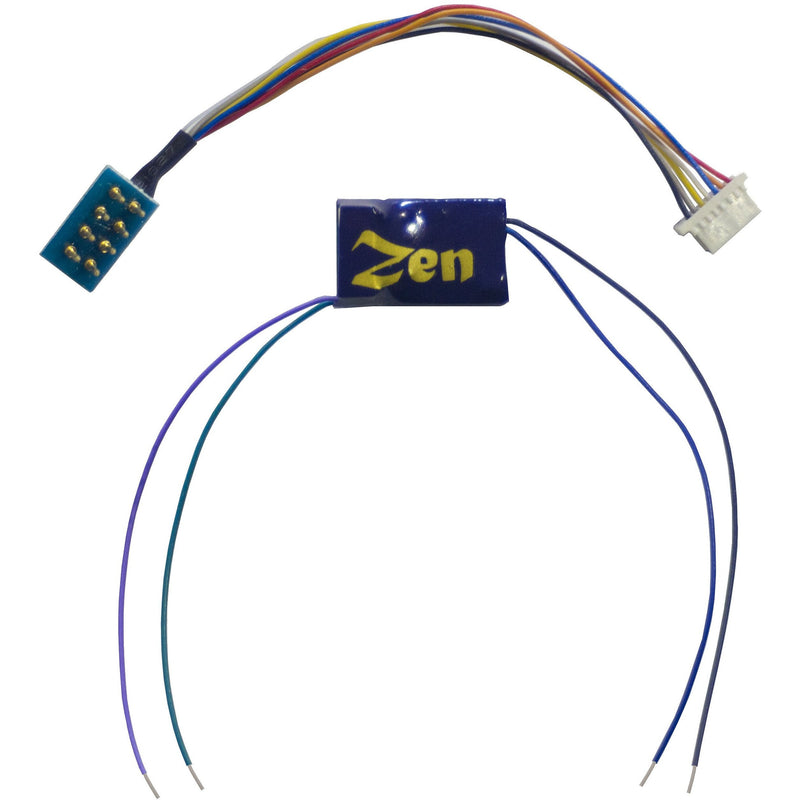 DCC CONCEPTS Zen Mini 8 Pin Harness 4 Function Decoder