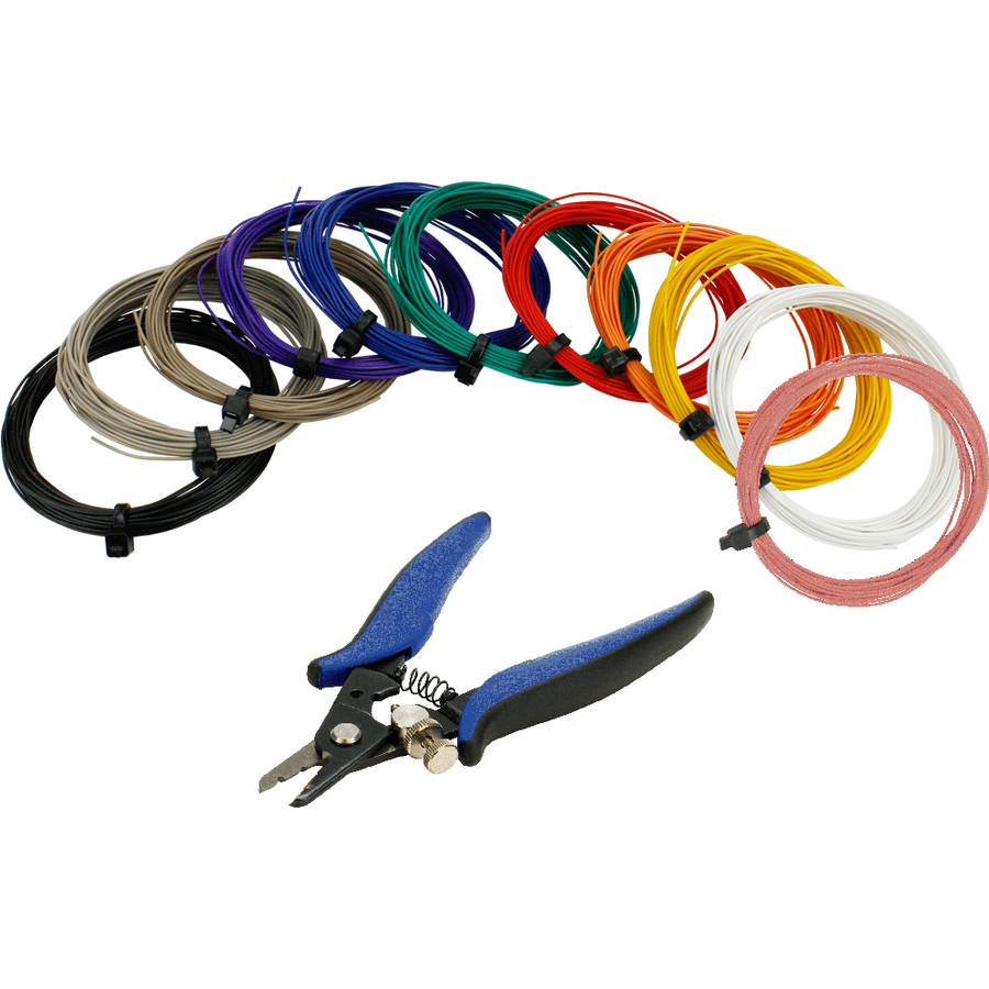 Wire gauge selection for model railways