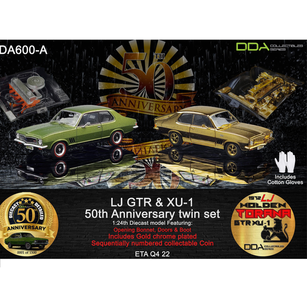 DDA 1/24 LJ GTR & XU-1 50th Anniversary Twin Set