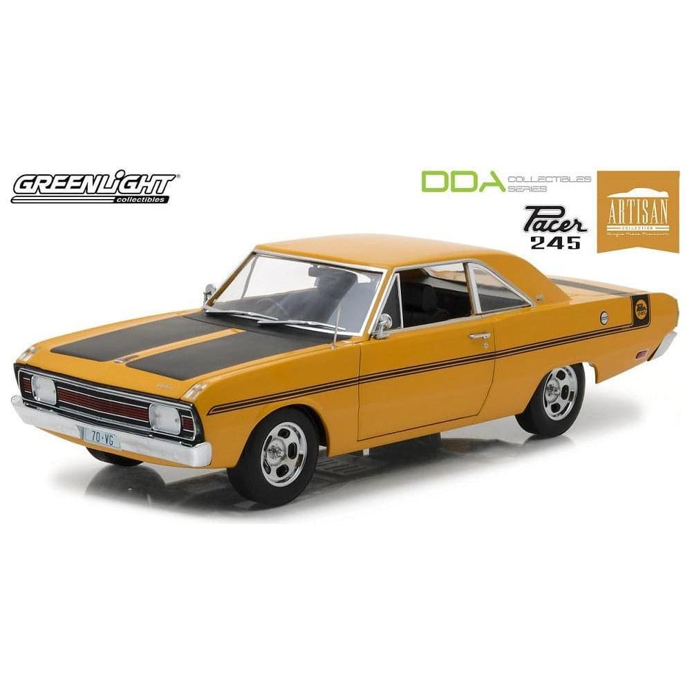 DDA 1/18 1970 Chrysler VG Valiant - Hot Mustard