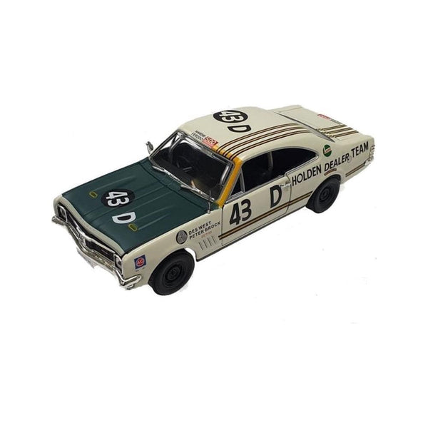 DDA 1/32 White HT Monaro GTS #43 Racing Des West/Peter Brock