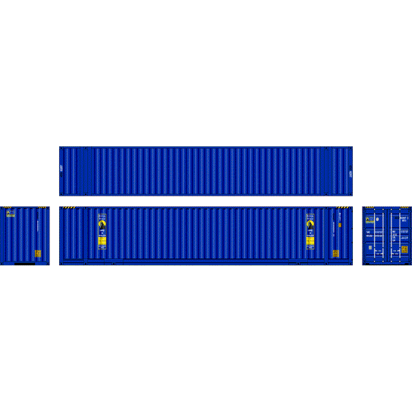 SOUTHERN RAIL 48' Container - 2 Pack Royal Wolf