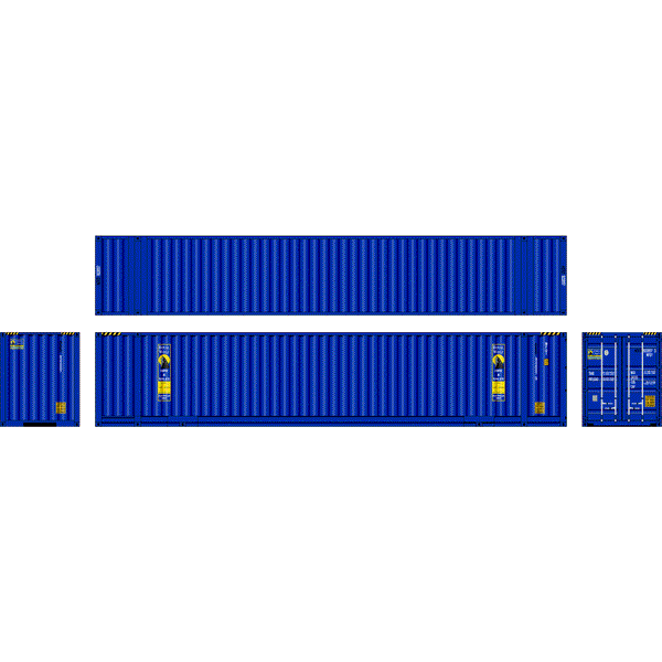 SOUTHERN RAIL 48' Container - 2 Pack Royal Wolf