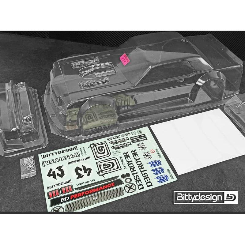 BITTYDESIGN 1/7 Destroyer ARRMA Infraction/Limitless Body (Clear)