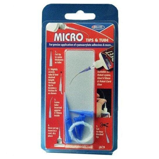 DELUXE MATERIALS AC9 Micro Tips & Tube