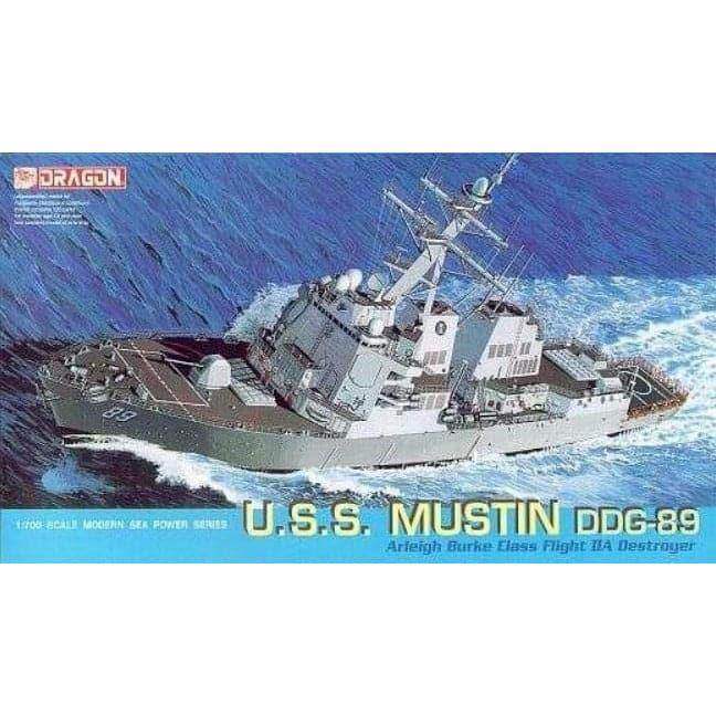 DRAGON 1/700 U.S.S. Mustin DDG-89, Arleigh Burke Class