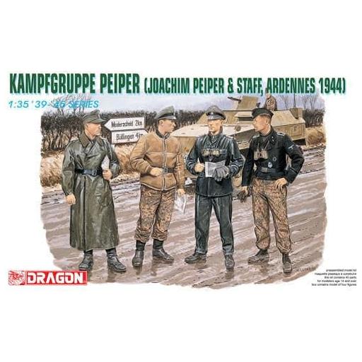 DRAGON 1/35 Kampfgruppe Peiper (Joachim Peiper & Staff, Ardennes 1944)