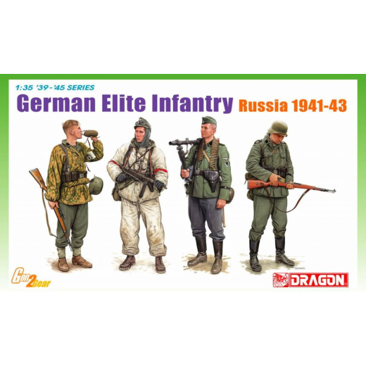 DRAGON 1/35 German Elite Infantry, Russia 1941-43