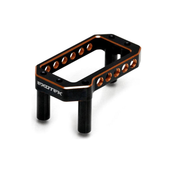 EXOTEK E819 HD Servo Mount, Aluminium 7075 Black/Orange