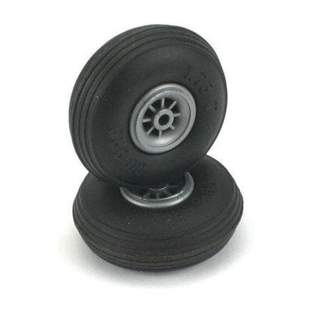 DUBRO 2-1/2" Dia. Treaded Surf Wheel (1 Pair)