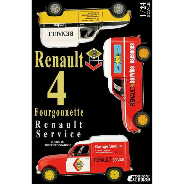 EBBRO 1/24 Renault 4 Fourgonnette Service Car