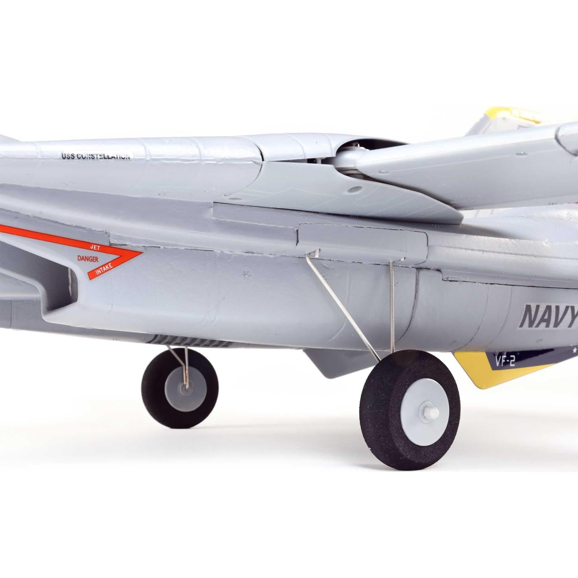 E-FLITE F-14 Tomcat Twin 40mm EDF Jet, BNF Basic, EFL01450