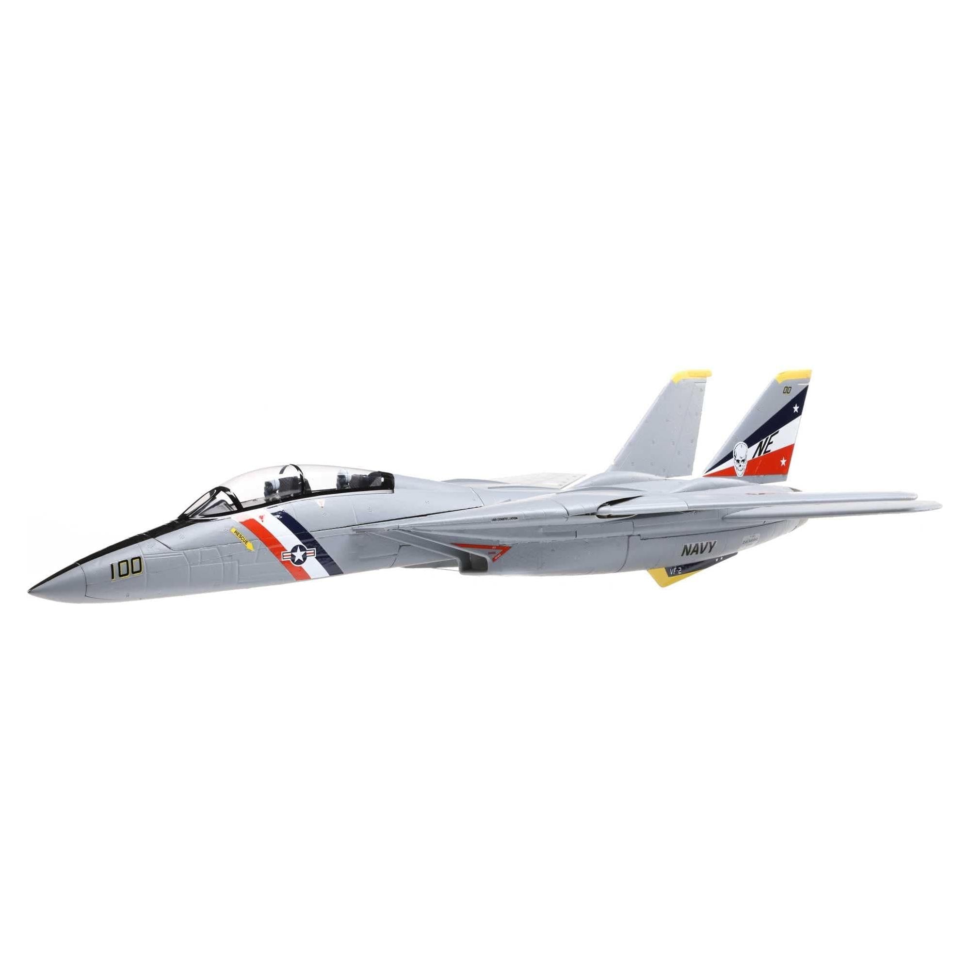 E-FLITE F-14 Tomcat Twin 40mm EDF Jet, BNF Basic, EFL01450