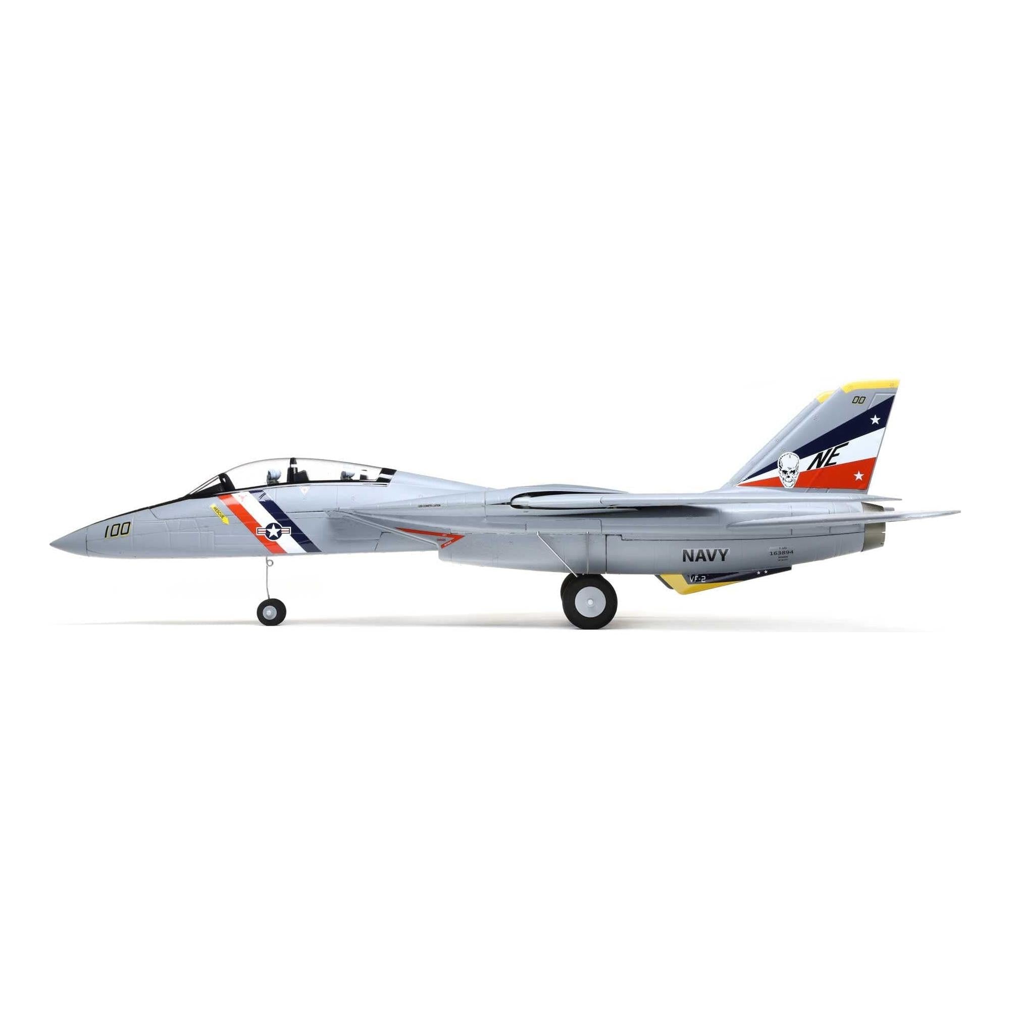 E-FLITE F-14 Tomcat Twin 40mm EDF Jet, BNF Basic, EFL01450