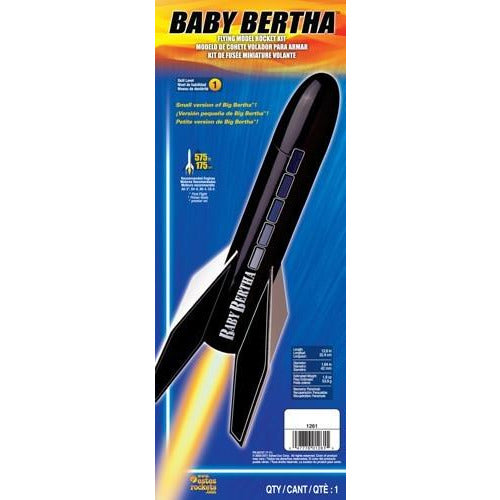 ESTES Baby Bertha Intermediate Model Rocket Kit (18mm Std E