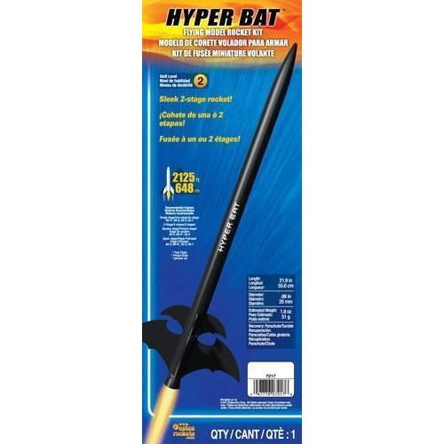 ESTES Hyper Bat (2 Stage) Advanced Model Rocket Kit (18mm S
