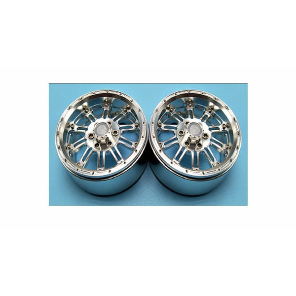 EXO 4X4 2.2" Silver Alloy Wheels ( 4 )