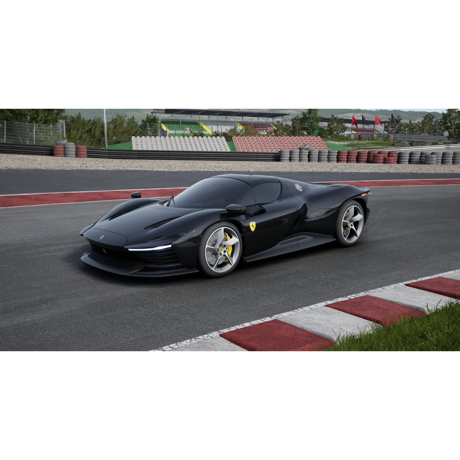 MR COLLECTION MODELS 1/18 Ferrari Daytona SP3 Nero Daytona