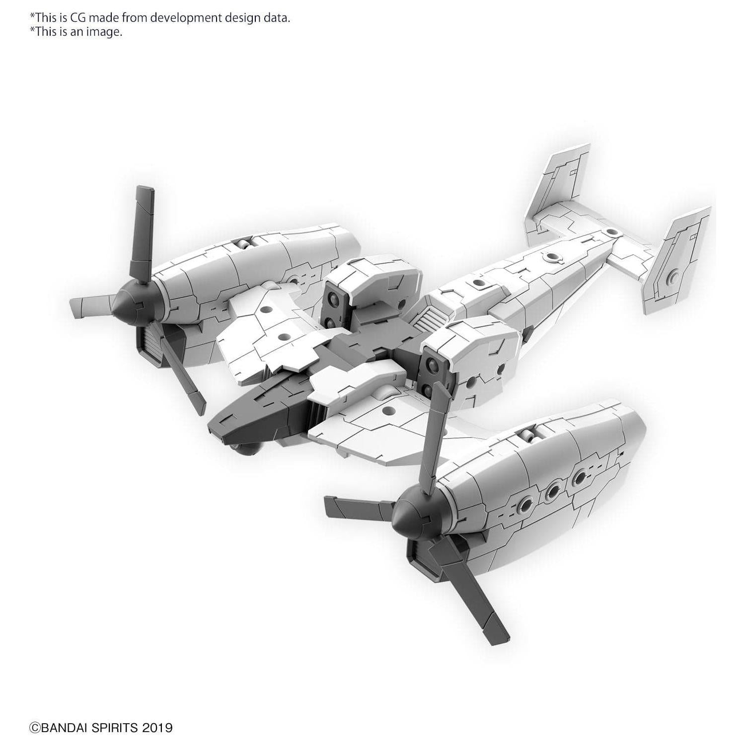 BANDAI 30MM 1/144 Extended Armament Vehicle (Tilt Rotor Ver.)