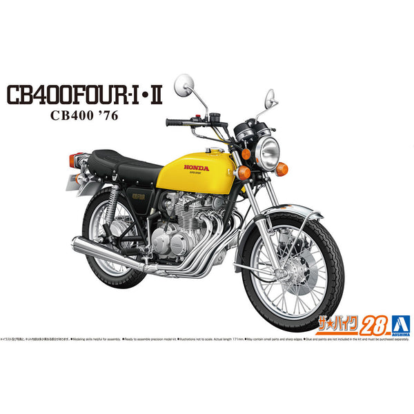 AOSHIMA 1/12 Honda CB400 Four-I - II '76