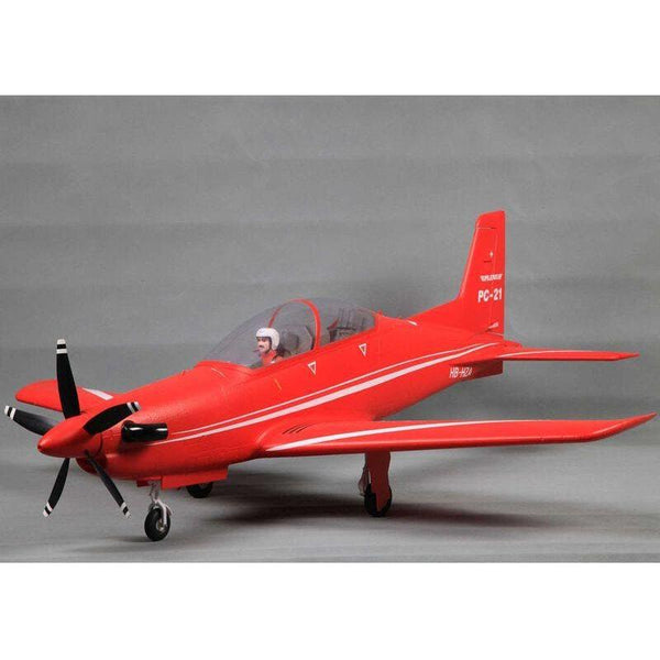 FMS Pilatus PC-21 1100mm Red PNP with Reflex