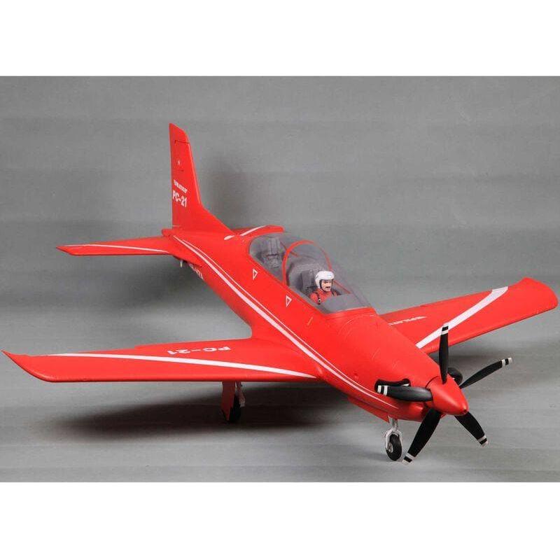 FMS Pilatus PC-21 1100mm Red PNP with Reflex