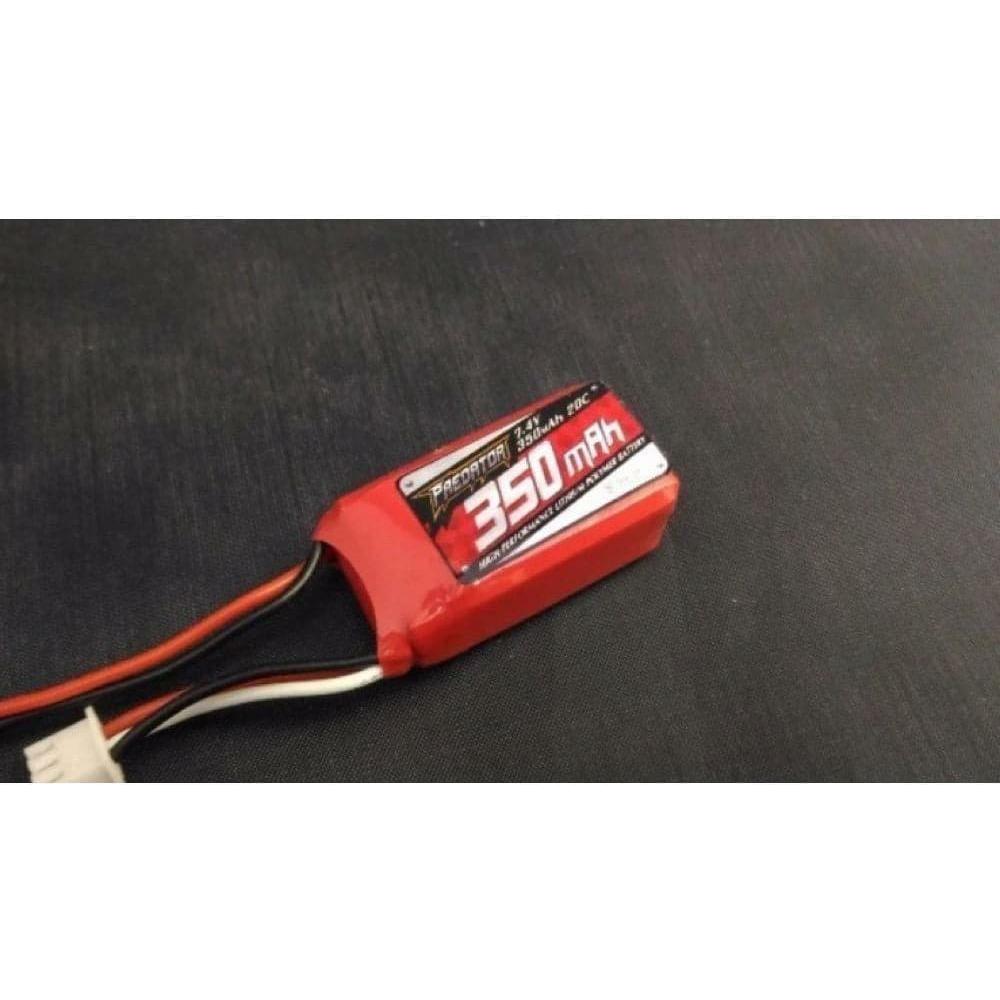 FMS 7.4V 350mAh 20C LiPo Pack Ez Trainer