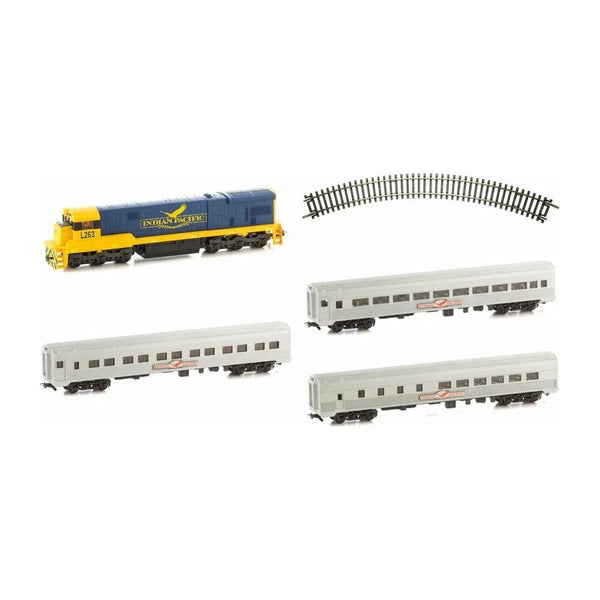 FRATESCHI HO Indian Pacific Set - C30 Loco & 3 Budd Cars with Track