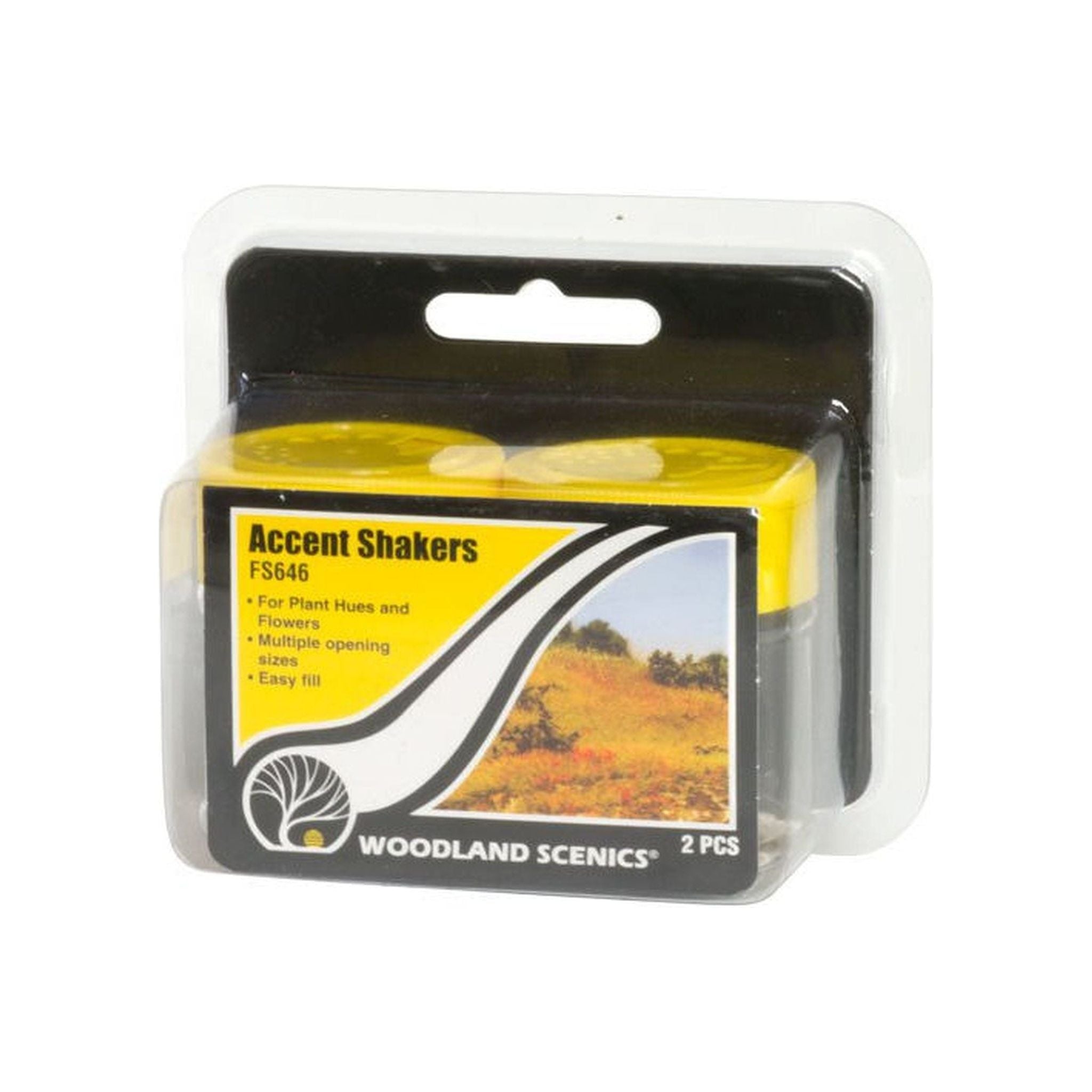 WOODLAND SCENICS Accent Shakers  - For Static Grass