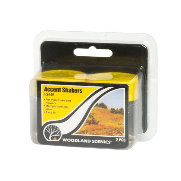 WOODLAND SCENICS Accent Shakers  - For Static Grass