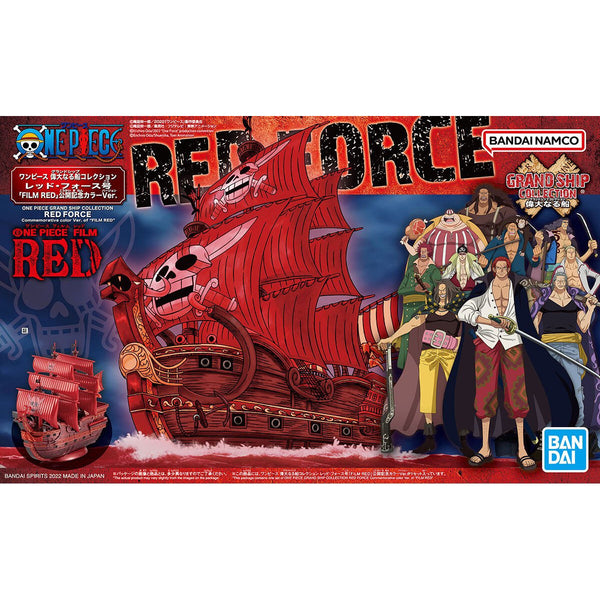 BANDAI One Piece Grand Ship Collection Red Force (Commemorative Colour Ver. of "Film Red")