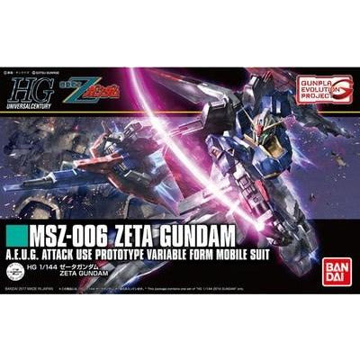 BANDAI 1/144 HG Zeta Gundam